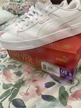 Puma Women’s White Low-Top Sneakers